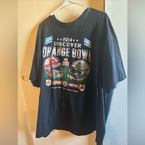 Clemson Vs Ohio State - 2014 Discover Orange Bowl Mens Size 2xl T-shirt